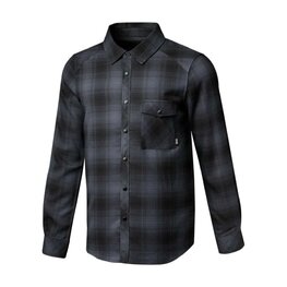 IXS πουκάμισα - CARVE 1.0 - ανθρακί/μαύρο