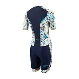 ZONE3 Ολόσωμες φόρμες - ACTIVATE+ - μπλε/λευκό