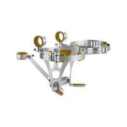 ELITE βάσεις μπουκαλιών - VINTAGE DOUBLE - ασημένιο