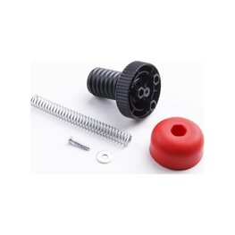 ELITE ανταλλακτικά - FLEX FEET - μαύρο/κόκκινο