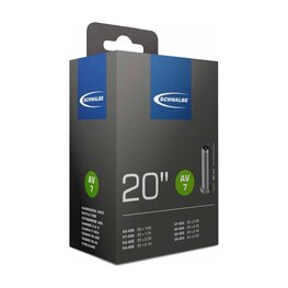 SCHWALBE σαμπρέλες - AV7 20x1.50/2.00 AV 40mm - μαύρο