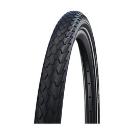 SCHWALBE κάπες - MARATHON 20x1.50 (40-406) TWIN SKIN GREEN GUARD - μαύρο