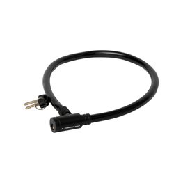 LONGUS κλειδαριές ποδηλάτου - KLASIK 6/650mm - μαύρο