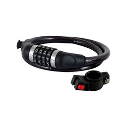 LONGUS κλειδαριές ποδηλάτου - CODE 12/950mm - μαύρο