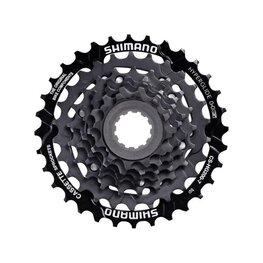 SHIMANO κασέτες - CASSETTE HG200 7 12-32 - μαύρο