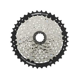 SHIMANO κασέτες - CASSETTE HG400 8 11-40 - ασημένιο/μαύρο