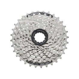 SHIMANO κασέτες - CASSETTE HG41 8 11-34 - ασημένιο