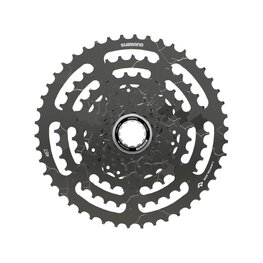 SHIMANO κασέτες - CASSETTE LG400 9 11-46 - μαύρο