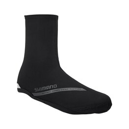 SHIMANO γκέτες ποδηλατικών παπουτσιών - DUAL SOFTSHELL - μαύρο