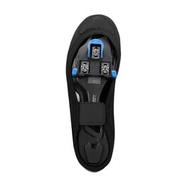 SHIMANO γκέτες ποδηλατικών παπουτσιών - DUAL SOFTSHELL - μαύρο