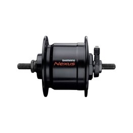 SHIMANO μπροστινά κέντρα με δυναμό - DHC3000 36 - μαύρο
