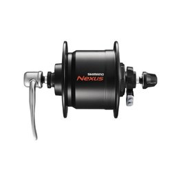 SHIMANO μπροστινά κέντρα με δυναμό - DHC3000 32 - μαύρο