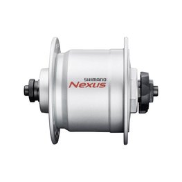 SHIMANO μπροστινά κέντρα με δυναμό - DHC3000 32 - ασημένιο