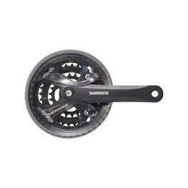 SHIMANO δισκοβραχίονες - ACERA 175mm 48/38/28 - μαύρο