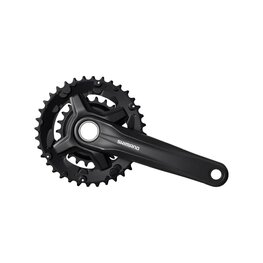 SHIMANO δισκοβραχίονες - ALTUS M210 175mm 36/22 - μαύρο
