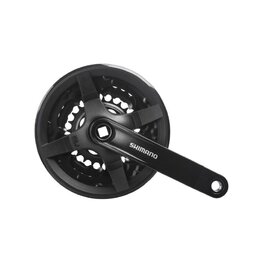SHIMANO δισκοβραχίονες - TOURNEY TY301 150mm 42/34/24 - μαύρο