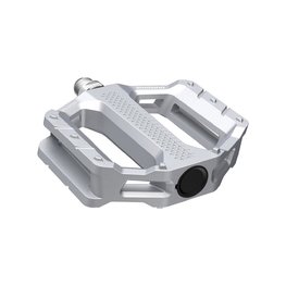 SHIMANO πεντάλ - PEDALS EF206 - ασημένιο