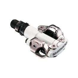 SHIMANO πεντάλ - PEDALS M520 - ασημένιο