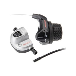 SHIMANO επιλογείς ταχυτήτων - NEXUS REVO-SHIFT SL-3S41 - μαύρο/ασημένιο