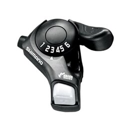 SHIMANO λεβιέδες ταχυτήτων - TX30 RIGHT 6 - μαύρο
