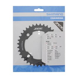 SHIMANO μετατροπείς - ZEE M640 36 - μαύρο