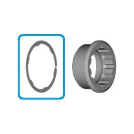 SHIMANO ροδέλες - WORKBENCH CS-M9100/M8100-12 - ασημένιο