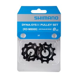 SHIMANO τροχαλίες ντεραγιέ - PULLEYS RD-M8000 - μαύρο