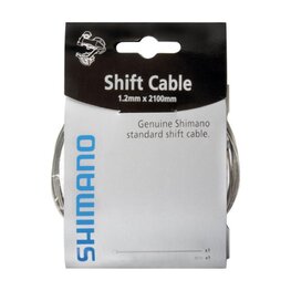 SHIMANO ντίζες ταχυτήτων - CABLE 1,2x2100 mm - ασημένιο