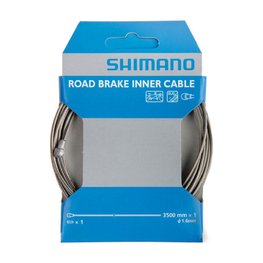 SHIMANO ντίζες φρένων - BRAKE CABLE ROAD 3500mmx1,6mm - ασημένιο
