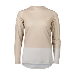 POC θερινές μακρυμάνικες φανέλες - MTB PURE - μπεζ/γκρί