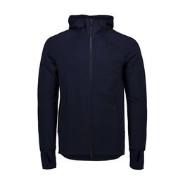 POC φούτερ - MERINO ZIP HOOD - μπλε