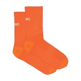POC κάλτσες κλασικές - CADENCE ROAD SOCKS - πορτοκαλί