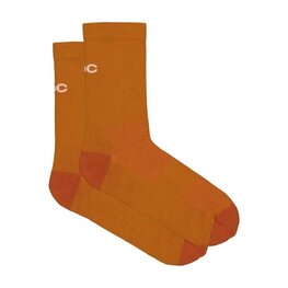 POC κάλτσες κλασικές - CADENCE ROAD SOCKS - καφέ