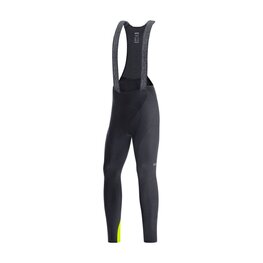 GORE μακριά παντελόνια με τιράντες - C3 THERMO - μαύρο/κίτρινο