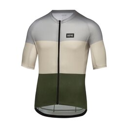 GORE κοντομάνικες φανέλα - SPIRIT STRIPES - γαλάζιο/πράσινο