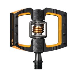 CRANKBROTHERS πεντάλ - MALLET DH 11 - μαύρο/κίτρινο