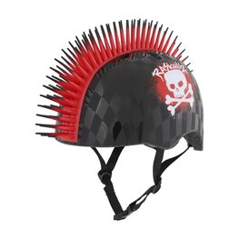 BELL Κράνη - SKULL HAWK - μαύρο/κόκκινο