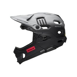 BELL Κράνη - SUPER DH - γκρί/μαύρο