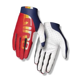 GIRO γάντια με μακριά δάχτυλα - TRIXTER - κόκκινο/μαύρο/λευκό