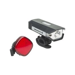 BLACKBURN σετ φώτων - LUMEN LIGHT SET - μαύρο
