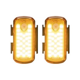 BLACKBURN φώτα - GRID SIDE LIGHT SET - μαύρο