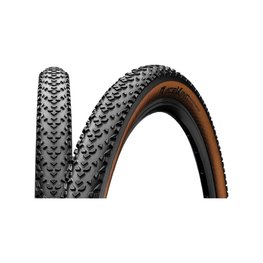 CONTINENTAL κάπες - RACE KING PROTECTION 27.5x2.2 - καφέ/μαύρο