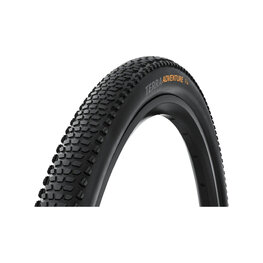 CONTINENTAL κάπες - TERRA ADVENTURE TRAIL GRIP 700X55C - μαύρο/καφέ