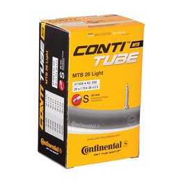 CONTINENTAL σαμπρέλες - MTB LIGHT 26 FV - μαύρο