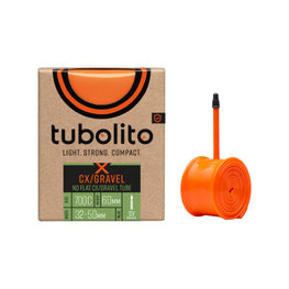 TUBOLITO σαμπρέλες - X-TUBO CX/GRAVEL 28/700C SV60 - μαύρο