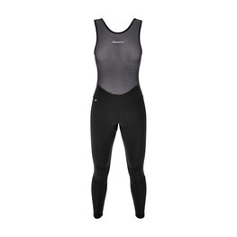 SANTINI μακριά παντελόνια με τιράντες - PURE - μαύρο