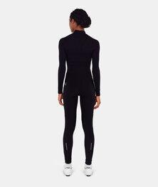 SANTINI μακριά παντελόνια χωρίς τιράντες - RTR - μαύρο