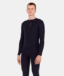 SANTINI θερινές μακρυμάνικες φανέλες - UNICO - μαύρο