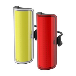KNOG φώτα - COBBER BIG TWINPACK - κίτρινο/κόκκινο