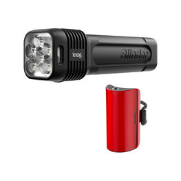 KNOG σετ φώτων - BLINDER PRO 1300/COBBER MID - μαύρο